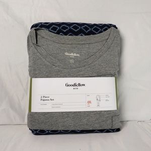 Men's Comfy 4XL Tall 2 Piece Pajama Set